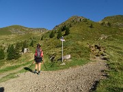 18 Al bivio prendiamo il sent. 109A per incrocio sent. 101